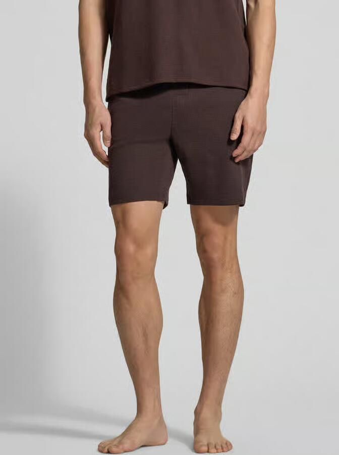 Boss regular fit sweatshort van katoenmix model 'WAFFLE SHORTS' - Foto 2