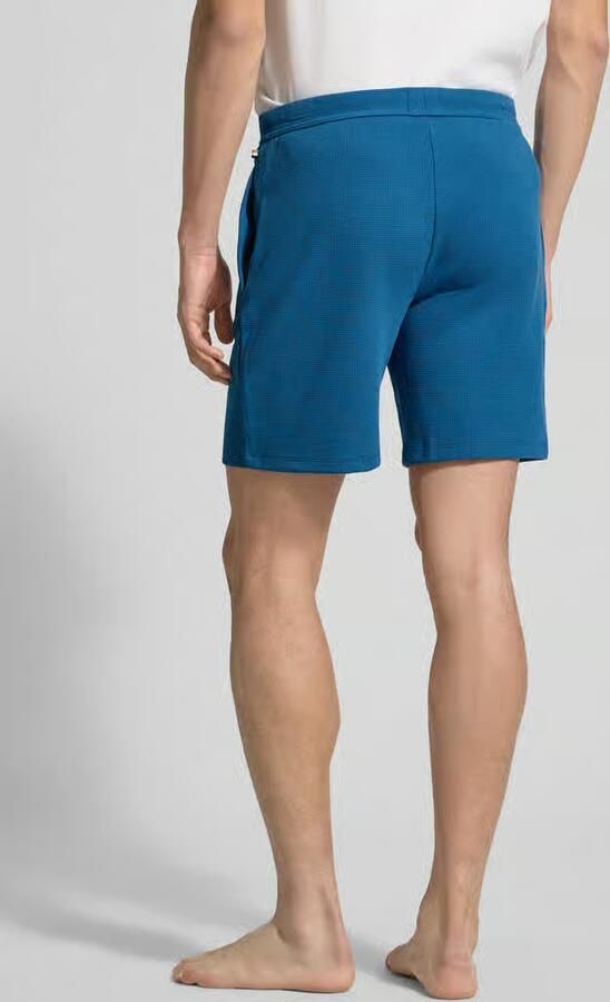 Boss regular fit sweatshort van katoenmix model 'WAFFLE SHORTS'