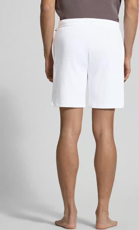 Boss regular fit sweatshort van katoenmix model 'WAFFLE SHORTS' - Foto 4