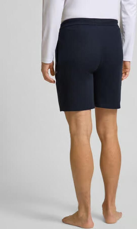 Boss regular fit sweatshorts met structuurpatroon - Foto 3
