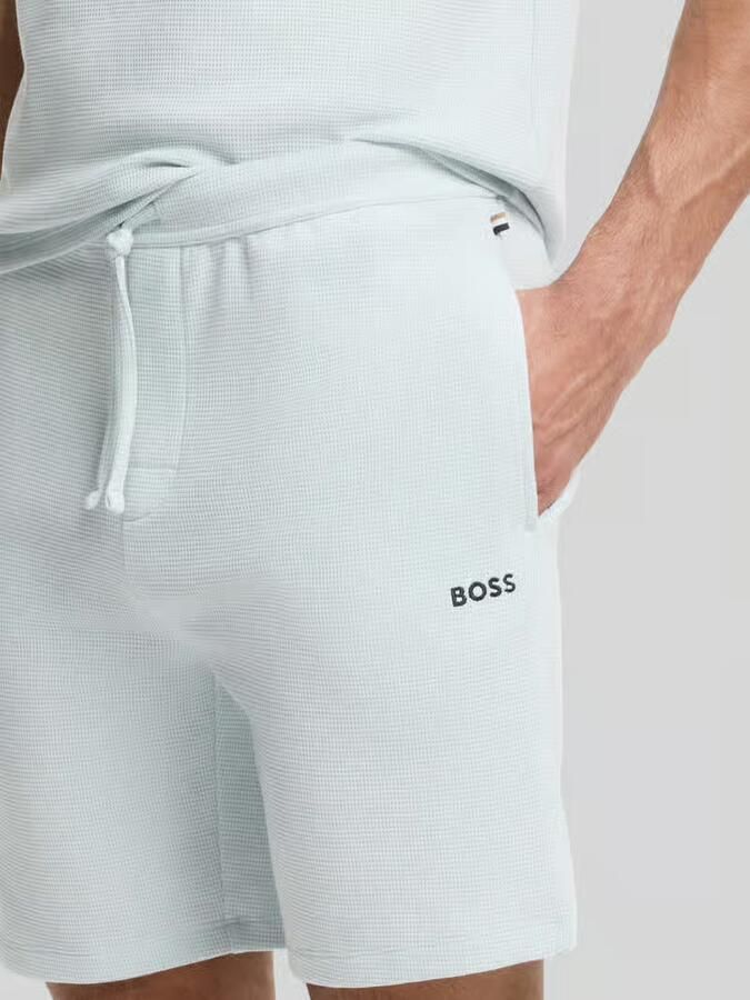 Boss regular fit sweatshorts van katoenmix - Foto 2