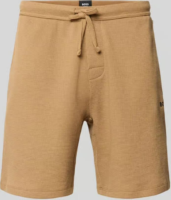 Boss regular fit sweatshorts van katoenmix - Foto 2