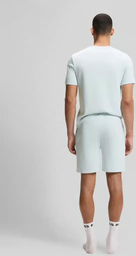 Boss regular fit sweatshorts van katoenmix - Foto 2