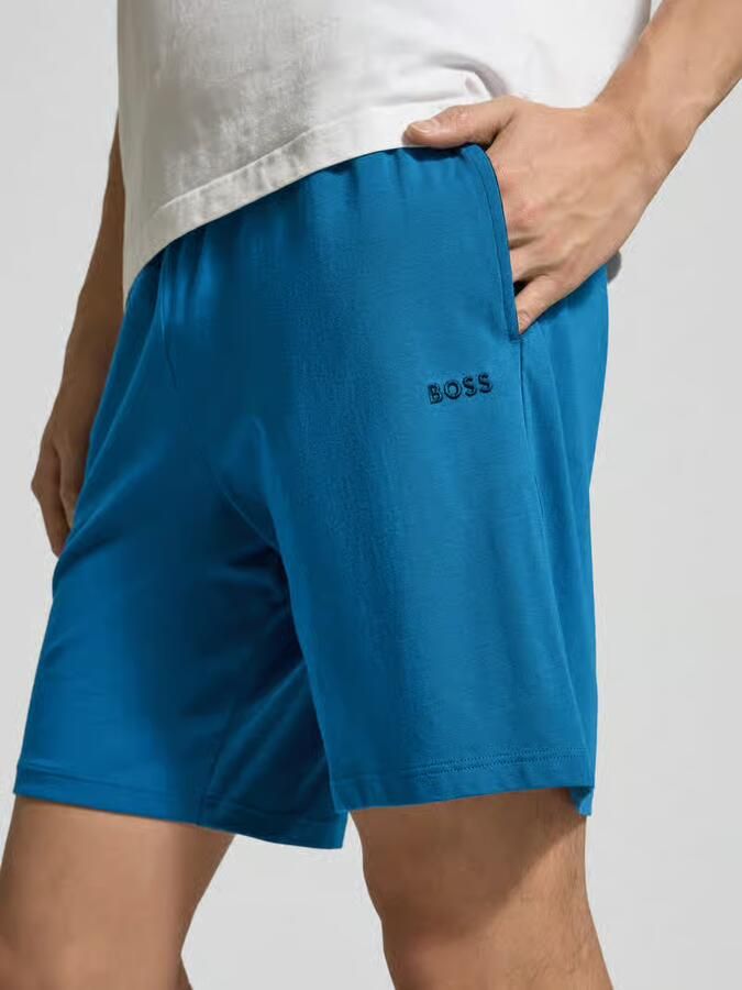 Boss regular fit sweatshorts van katoenmix model 'MIix&Match'