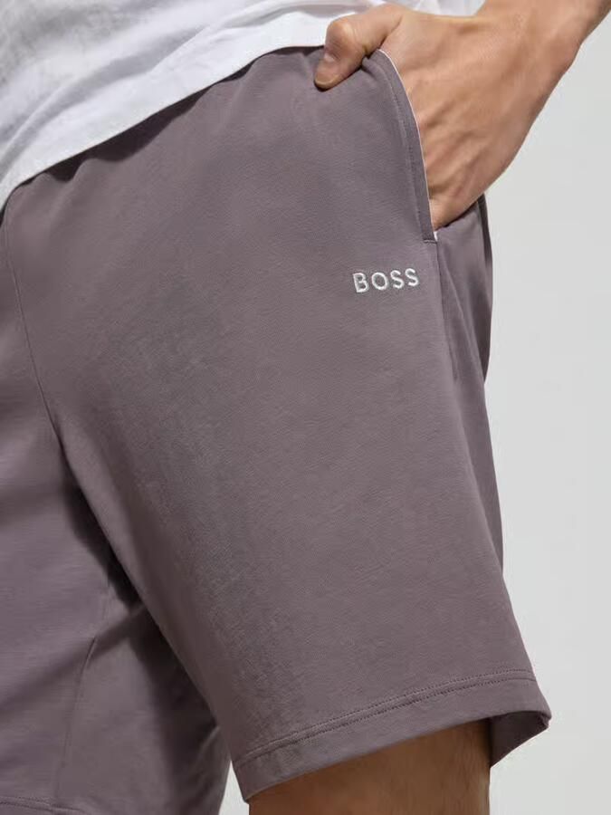 Boss regular fit sweatshorts van katoenmix model 'MIix&Match'