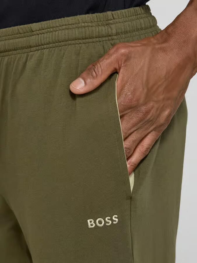 Boss regular fit sweatshorts van katoenmix model 'MIX&MATCH'
