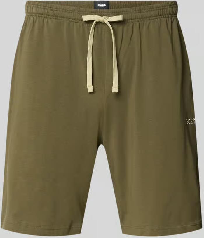 Boss regular fit sweatshorts van katoenmix model 'MIX&MATCH' - Foto 2