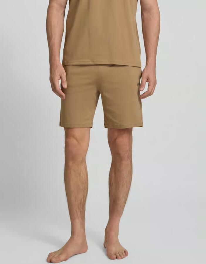 Boss Regular fit sweatshorts van katoenmix model 'MIX & MATCH' - Foto 2
