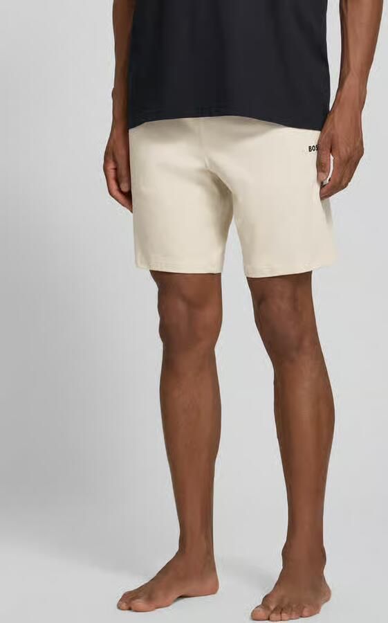 Boss regular fit sweatshorts van katoenmix model 'MIX&MATCH' - Foto 4