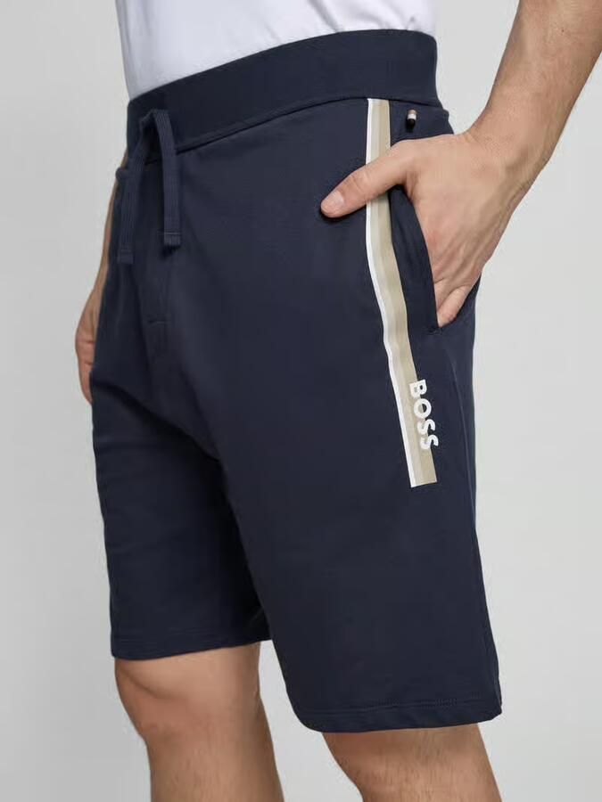 Boss regular fit sweatshorts van puur katoen model 'AUTHENTIC'