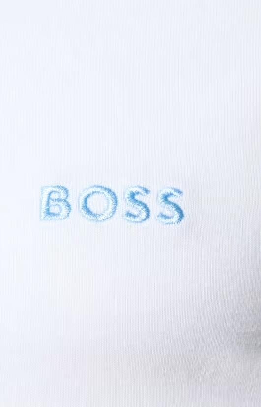Boss regular fit T-shirt in set van 3 van puur katoen - Foto 3