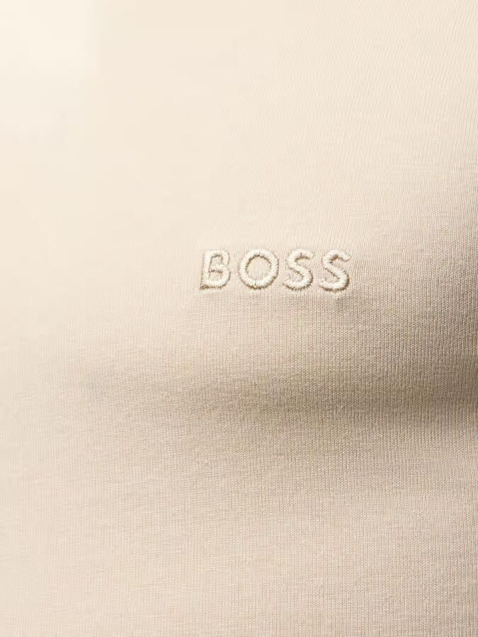 Boss Regular fit T-shirt in set van 3 van puur katoen - Foto 3
