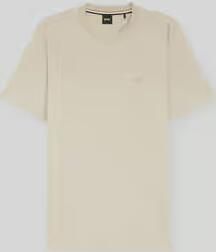 Boss regular fit T-shirt met logodetail model 'THOMPSON_01'
