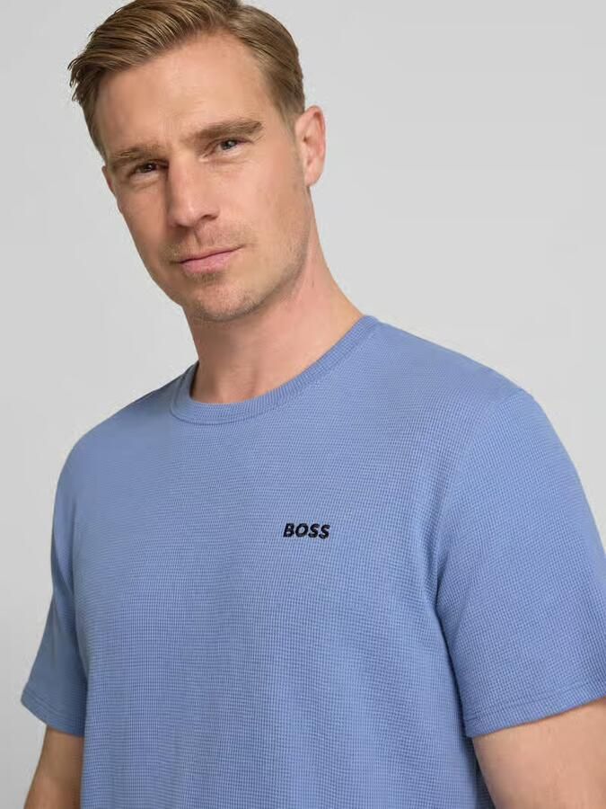 Boss Regular fit T-shirt van katoenmix - Foto 2