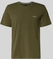 Boss regular fit T-shirt van katoenmix