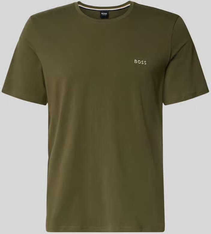 Boss regular fit T-shirt van katoenmix - Foto 2
