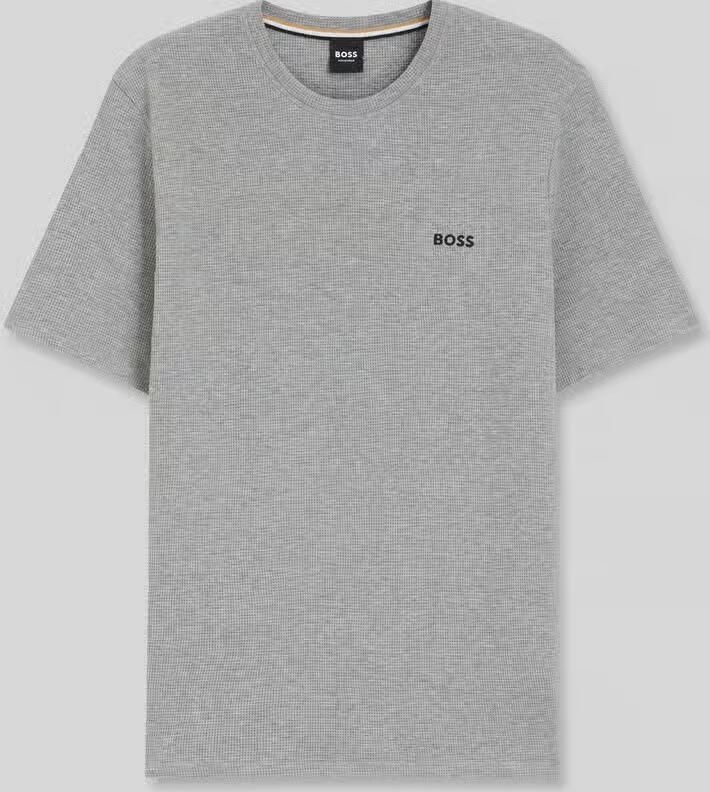 Boss regular fit T-shirt van katoenmix - Foto 2