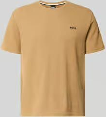 Boss regular fit T-shirt van katoenmix