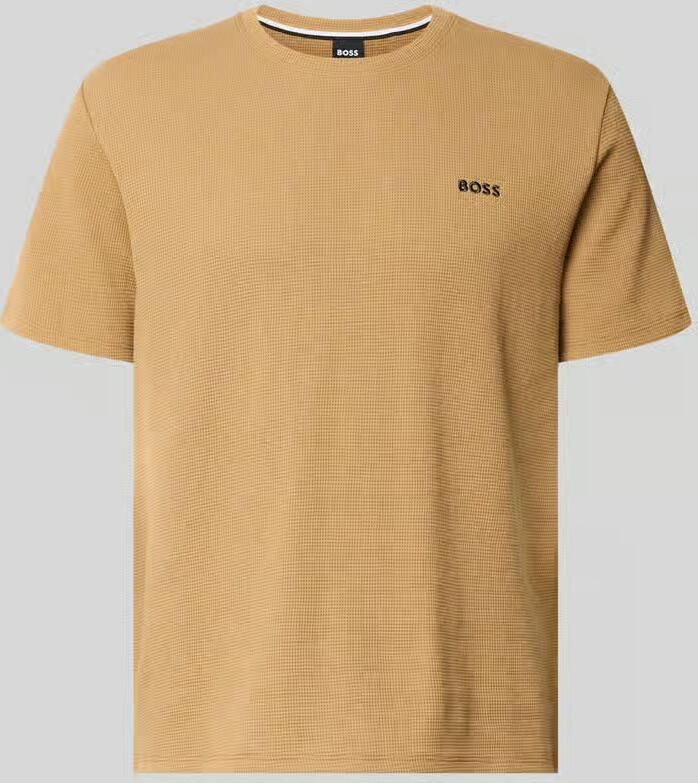 Boss regular fit T-shirt van katoenmix - Foto 2