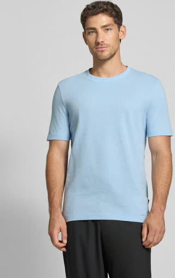 Boss Regular fit T-shirt van katoenmix model 'TIBURT 240' - Foto 2