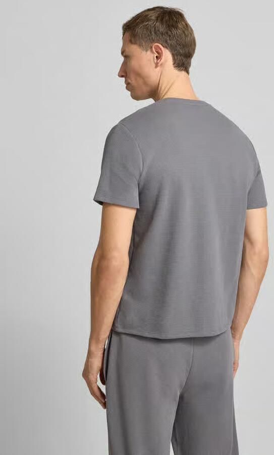 Boss Regular fit T-shirt van katoenmix