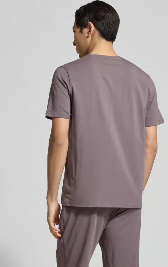 Boss regular fit T-shirt van katoenmix