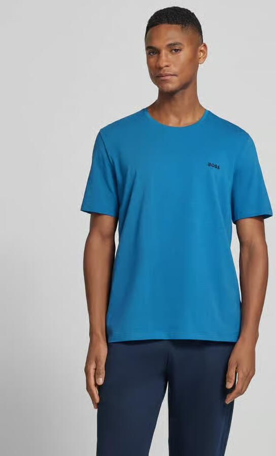 Boss regular fit T-shirt van katoenmix - Foto 3