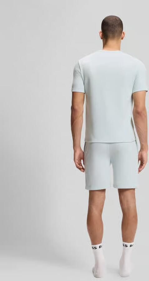 Boss regular fit T-shirt van katoenmix - Foto 4