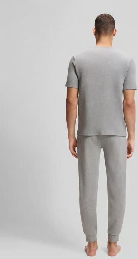 Boss regular fit T-shirt van katoenmix - Foto 3