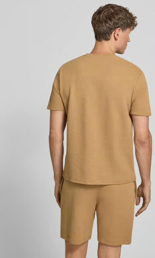 Boss regular fit T-shirt van katoenmix - Foto 3