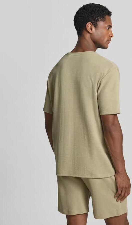 Boss regular fit T-shirt van katoenmix - Foto 3