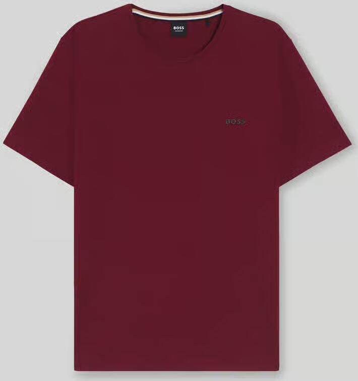 Boss Regular fit T-shirt van katoenmix model 'MIX&MATCH'