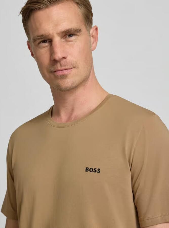 Boss Regular fit T-shirt van katoenmix model 'MIX&MATCH T-SHIRT R' - Foto 2