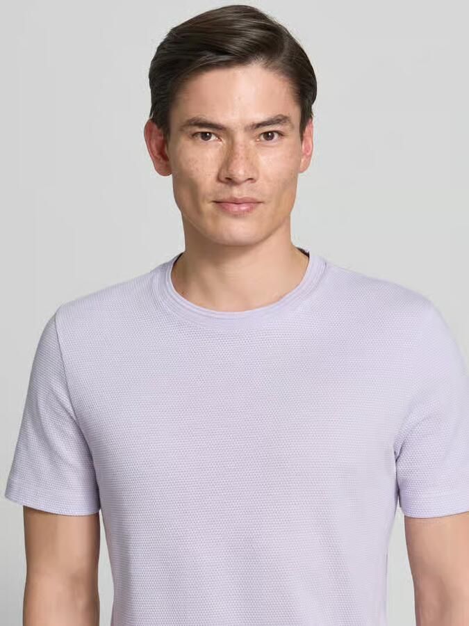 Boss Regular fit T-shirt van katoenmix model 'TIBURT 240'