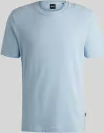 Boss Regular fit T-shirt van katoenmix model 'TIBURT 240' - Foto 5