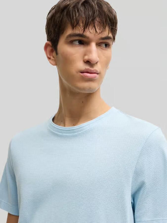 Boss Regular fit T-shirt van katoenmix model 'TIBURT 240'