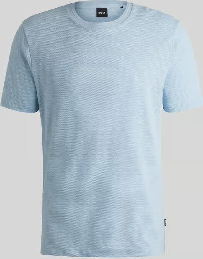 Boss Regular fit T-shirt van katoenmix model 'TIBURT 240' - Foto 2