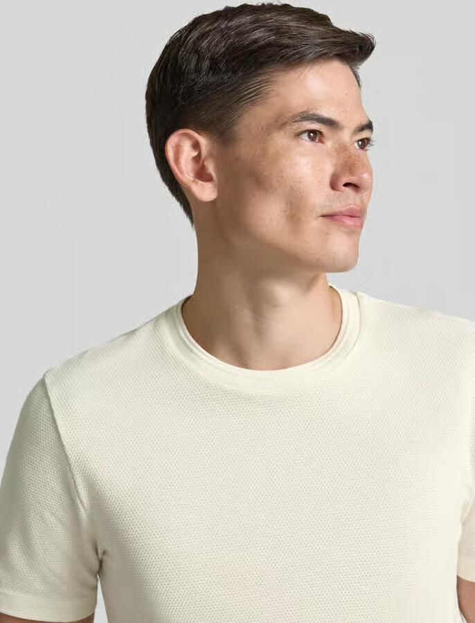 Boss Regular fit T-shirt van katoenmix model 'TIBURT 240'