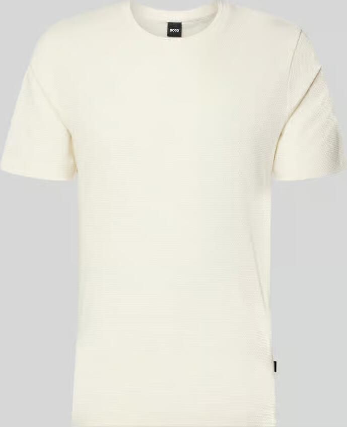 Boss Regular fit T-shirt van katoenmix model 'TIBURT 240' - Foto 2