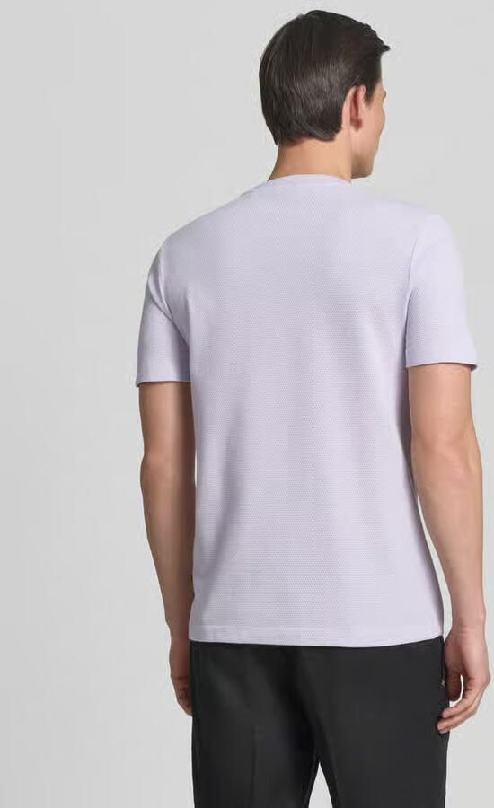 Boss Regular fit T-shirt van katoenmix model 'TIBURT 240' - Foto 4