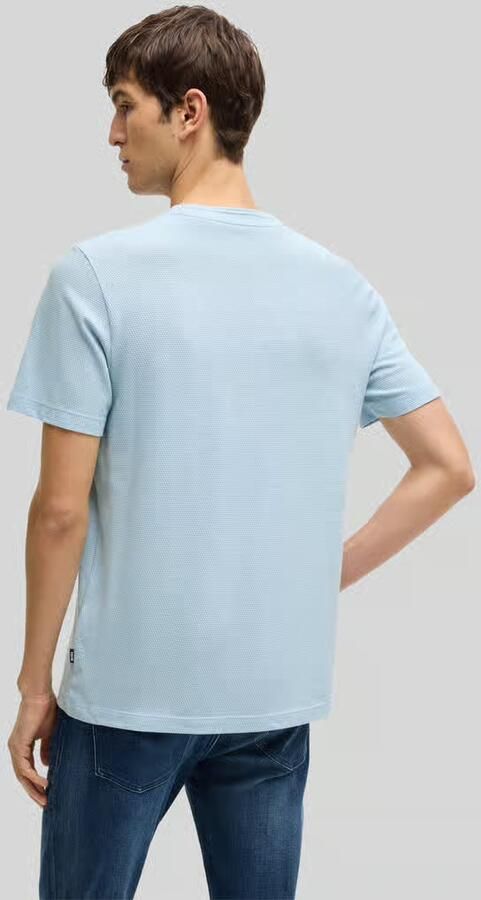 Boss Regular fit T-shirt van katoenmix model 'TIBURT 240' - Foto 3