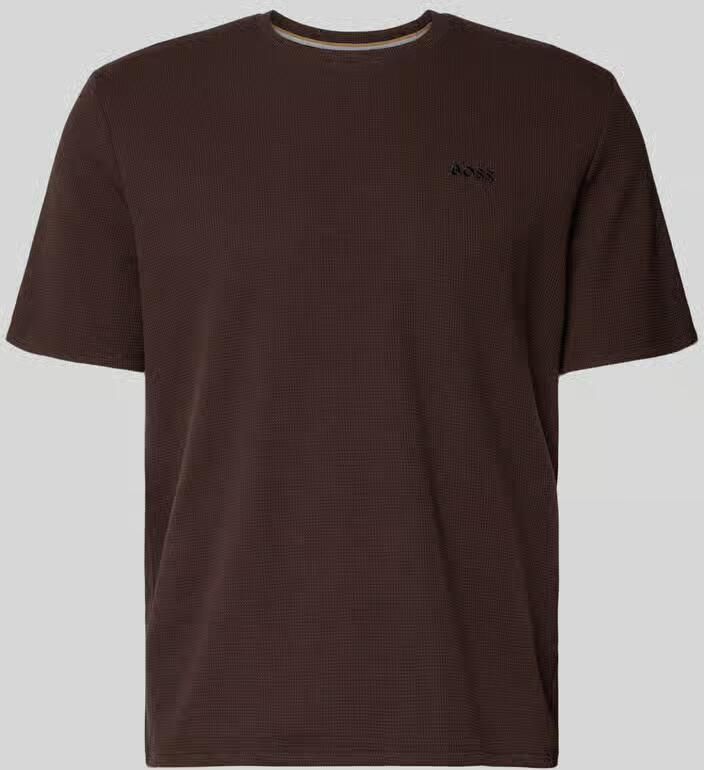 Boss regular fit T-shirt van katoenmix model 'WAFFLE' - Foto 2