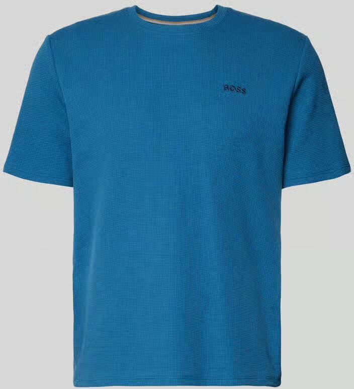 Boss regular fit T-shirt van katoenmix model 'WAFFLE' - Foto 2