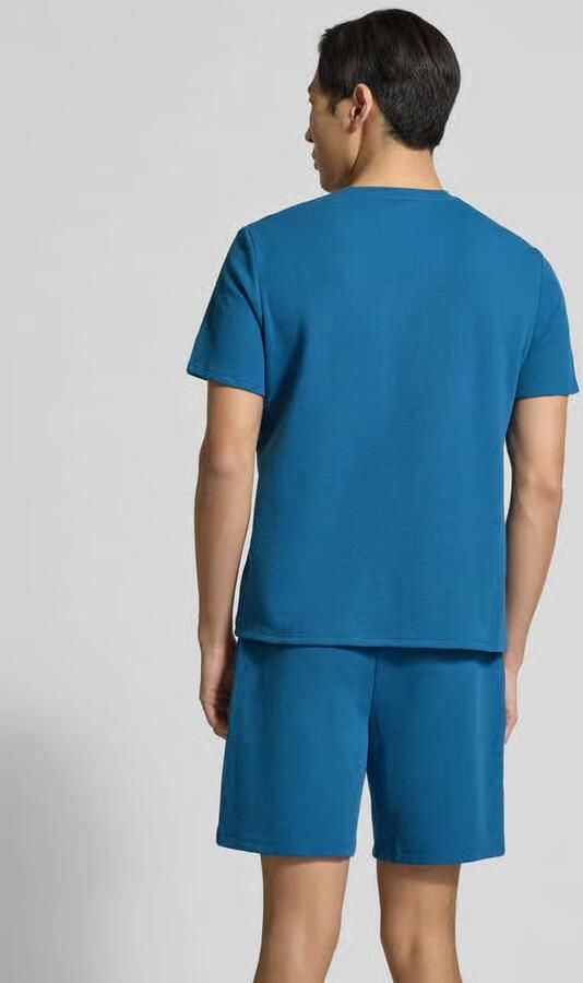 Boss regular fit T-shirt van katoenmix model 'WAFFLE' - Foto 4