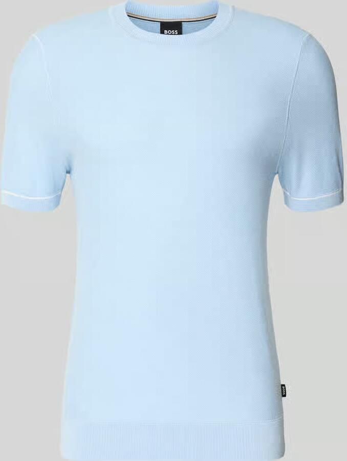 Boss regular fit T-shirt van knitwear model 'H-NALON' - Foto 2