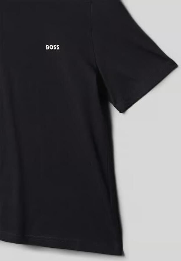 Boss regular fit T-shirt van puur katoen