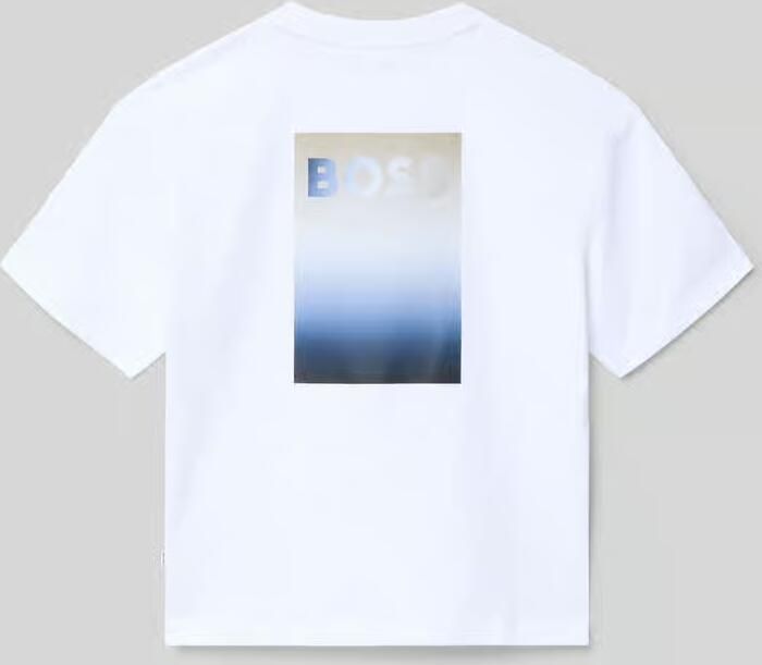 Boss Regular fit T-shirt van puur katoen - Foto 2