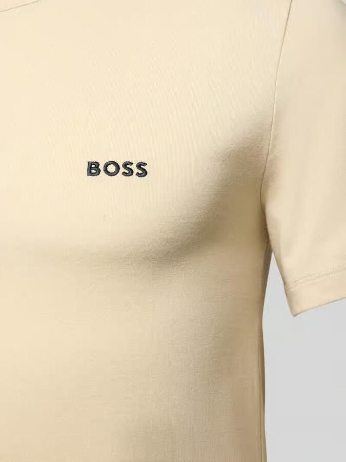 Boss Regular fit T-shirt van puur katoen in een set van 3 stuks - Foto 2