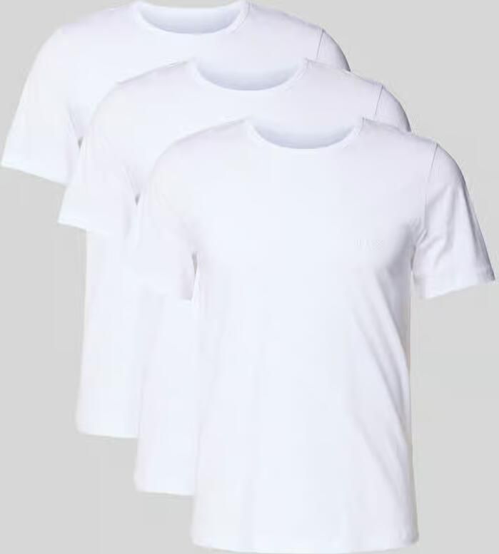 Boss Regular fit T-shirt van puur katoen in een set van 3 stuks model 'CLASSIC' - Foto 10