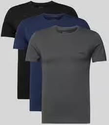 Boss regular fit T-shirt van puur katoen model 'CLASSIC' in set van 3 - Foto 10